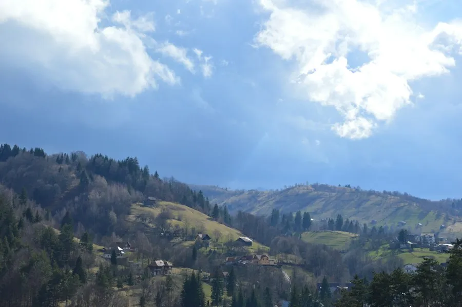 Photo fortresses around Brasov Romania